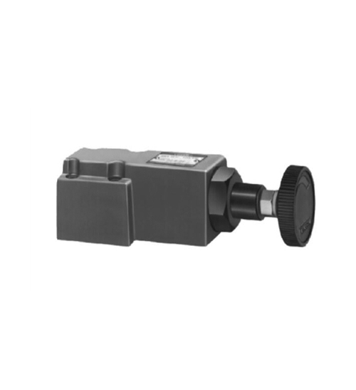 Direct flow relief valve