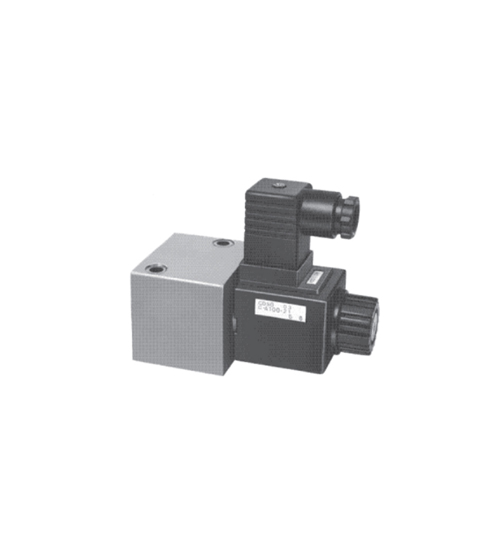 Seat valve type two-way solenoid valve